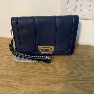 Lzzy & Ali Deep Blue Wristlet Bag - NWT